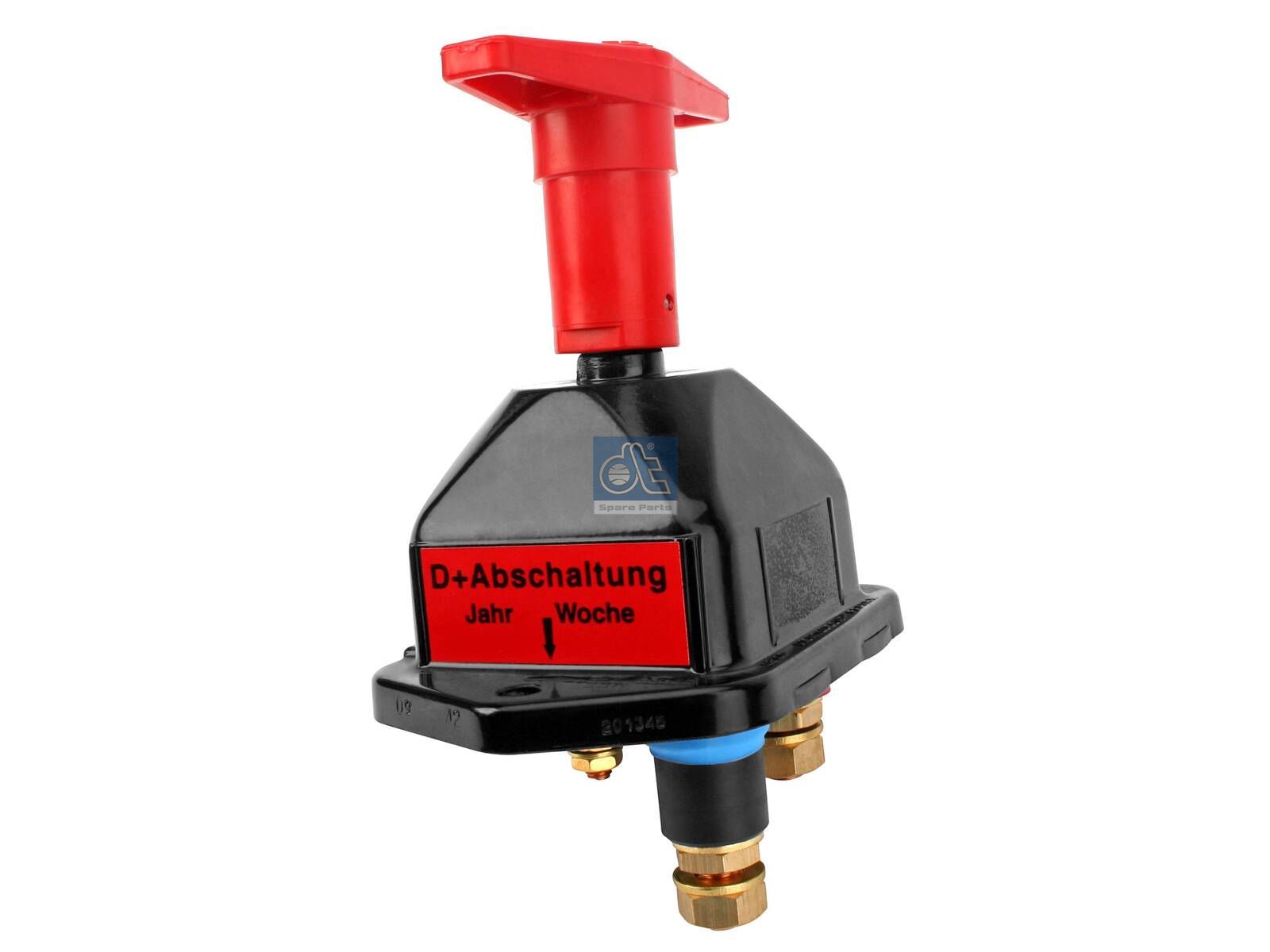 Interruptor principal de batería DT Spare Parts 1.21409 Interruptor principal de batería 24 V 1 polos
