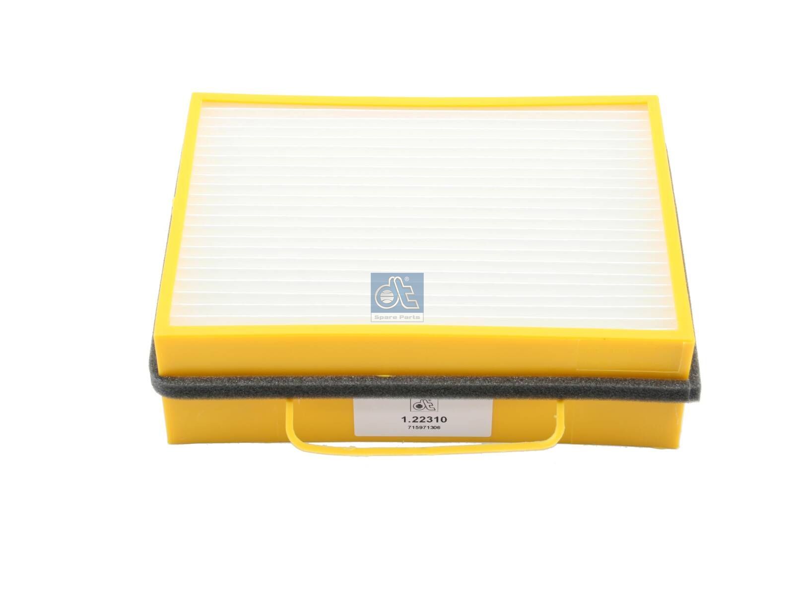 Cabin air filter | DT Spare Parts 1.22310