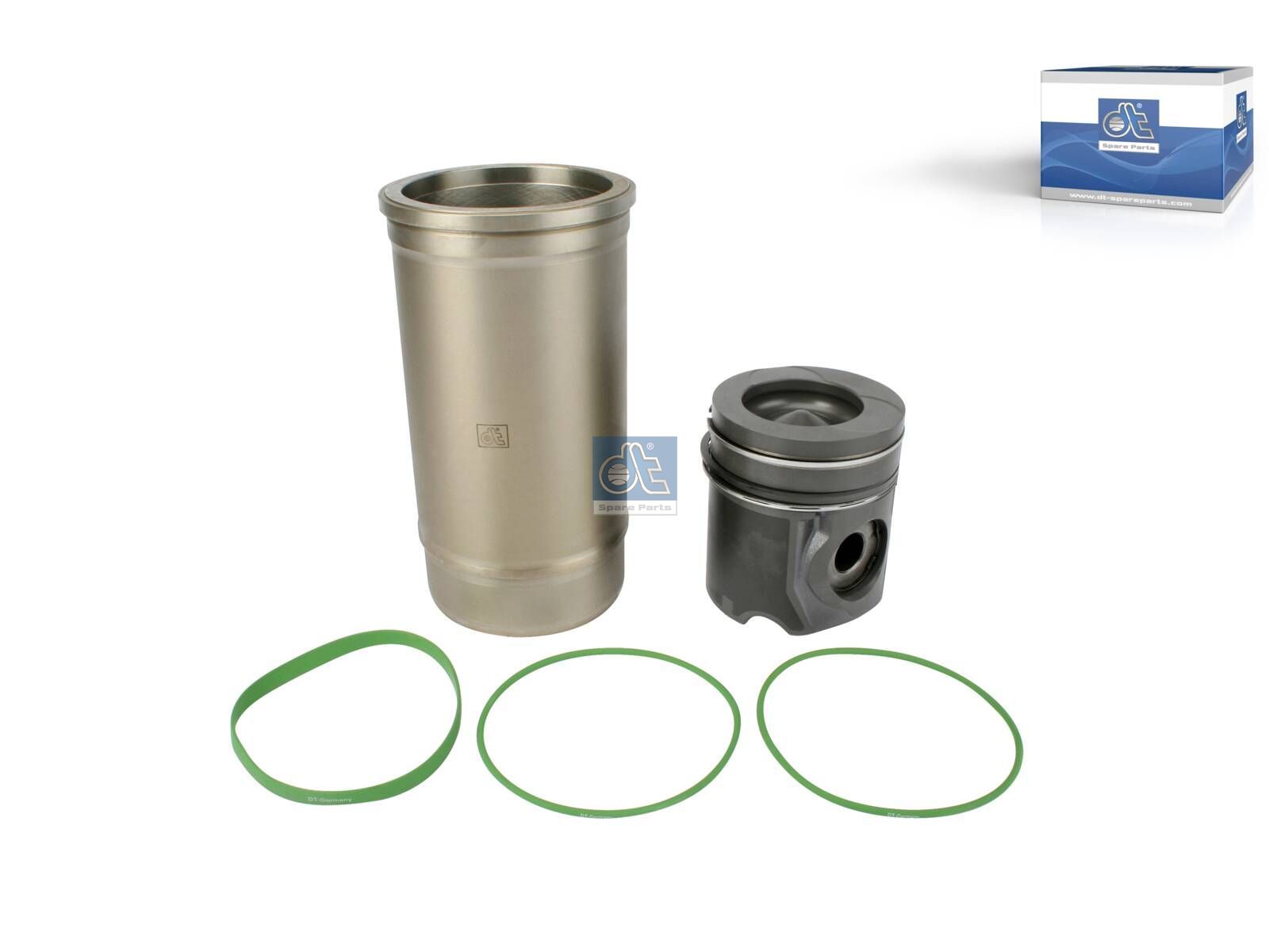 Piston with liner | DT Spare Parts 1.33100