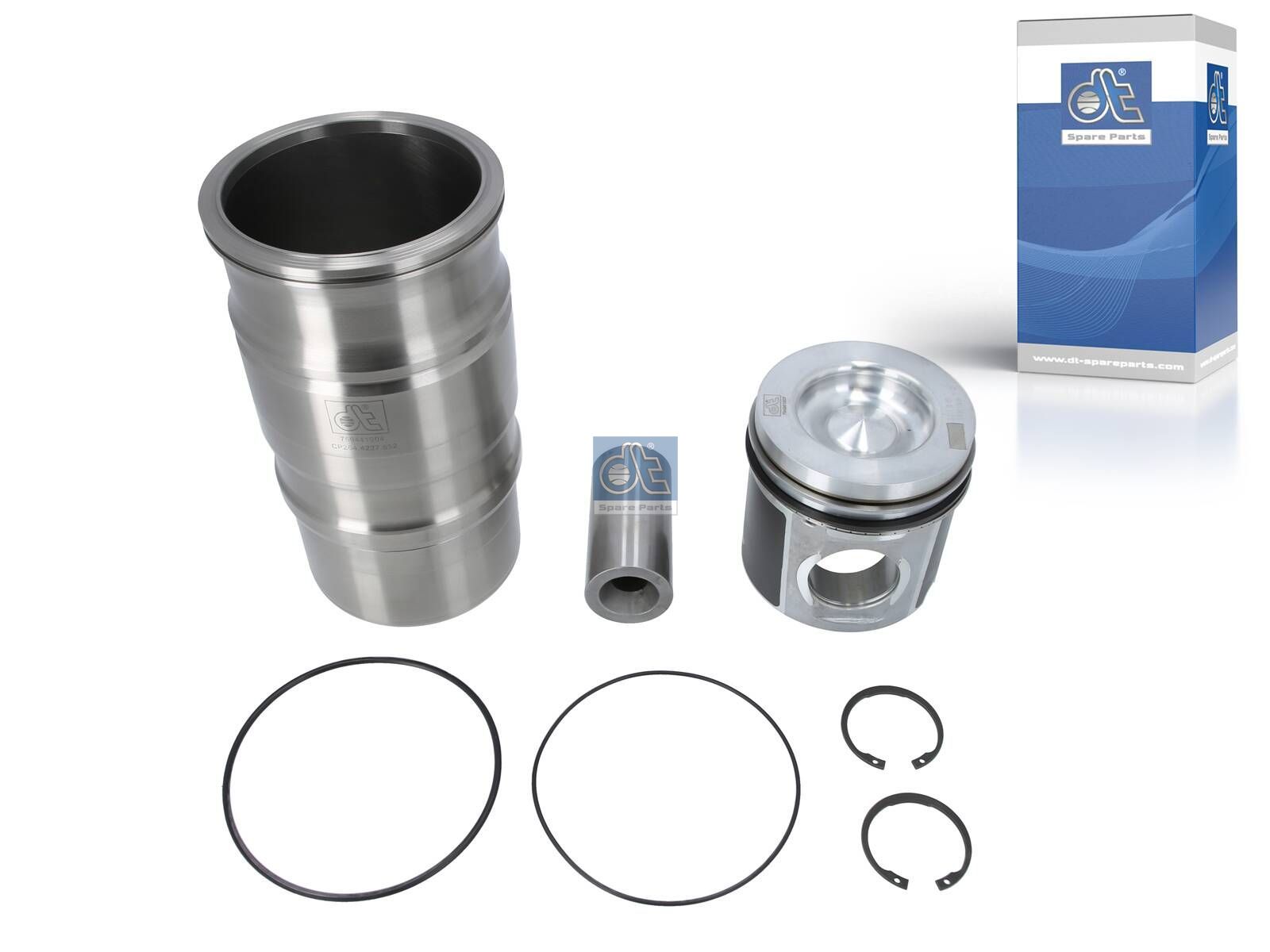 Piston with liner | DT Spare Parts 1.33110