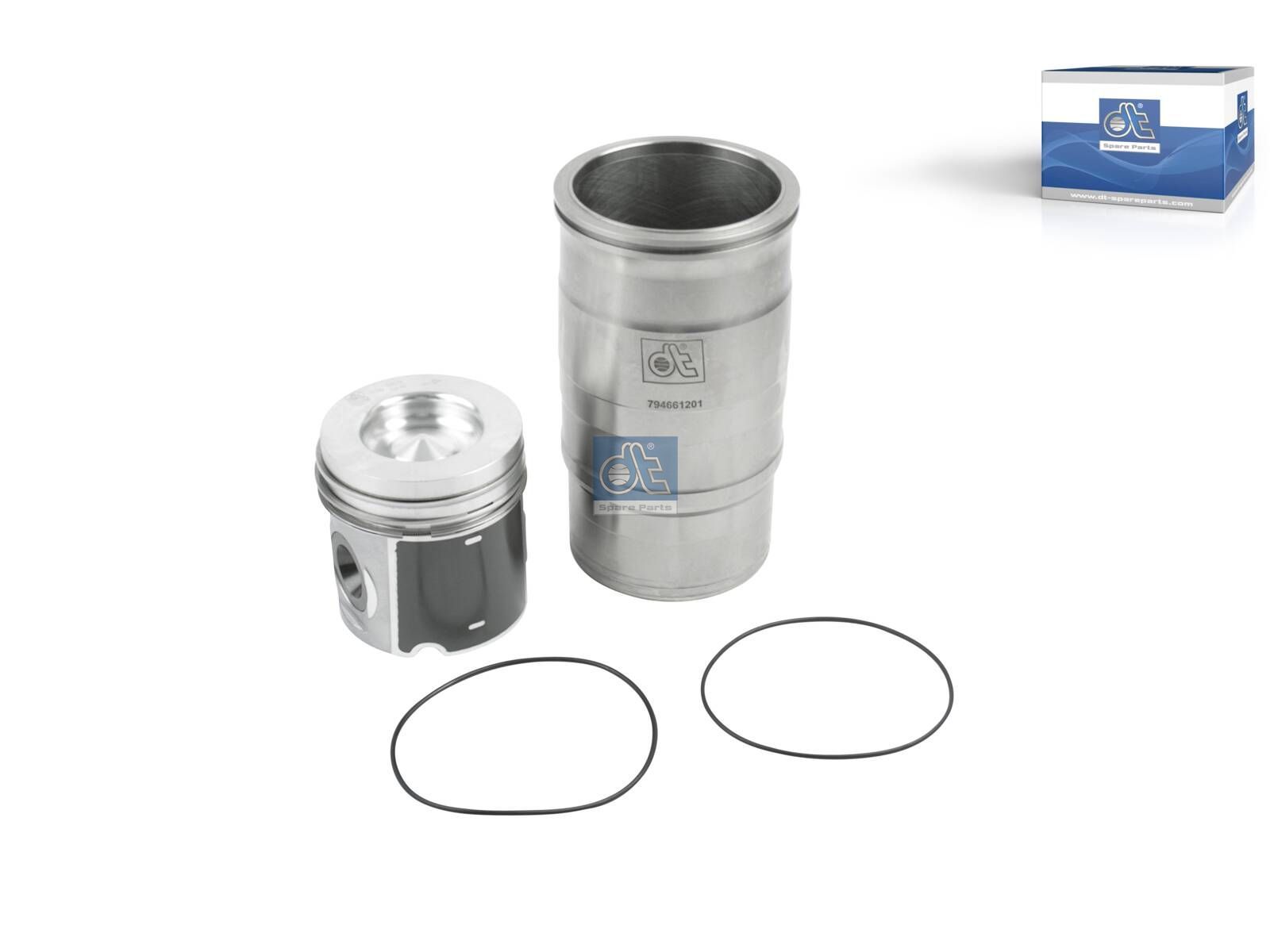 Piston with liner | DT Spare Parts 1.33118