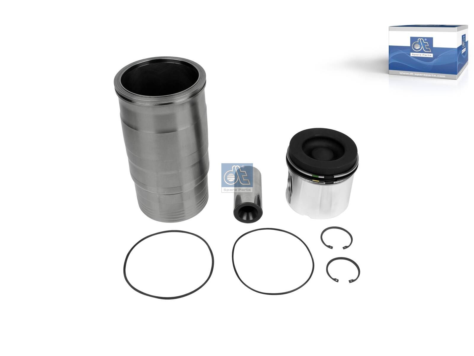 Piston with liner | DT Spare Parts 1.33120