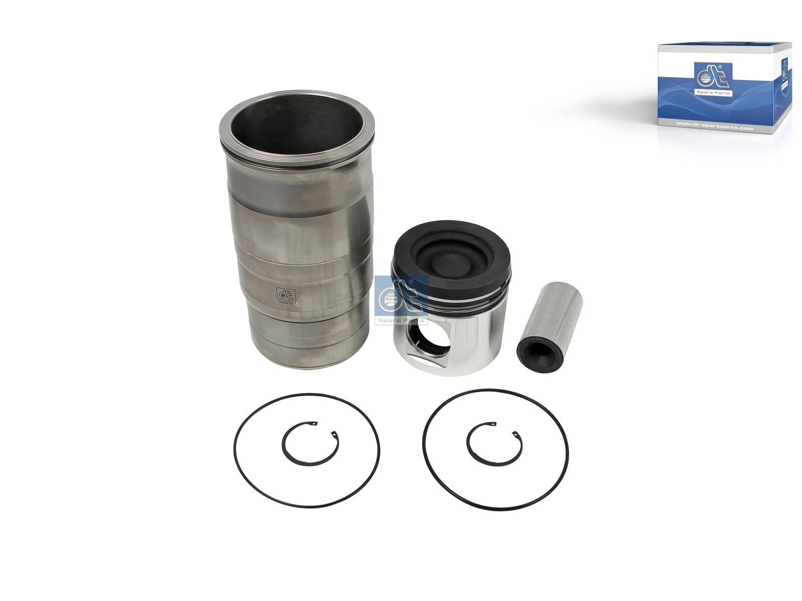 Piston with liner | DT Spare Parts 1.33121
