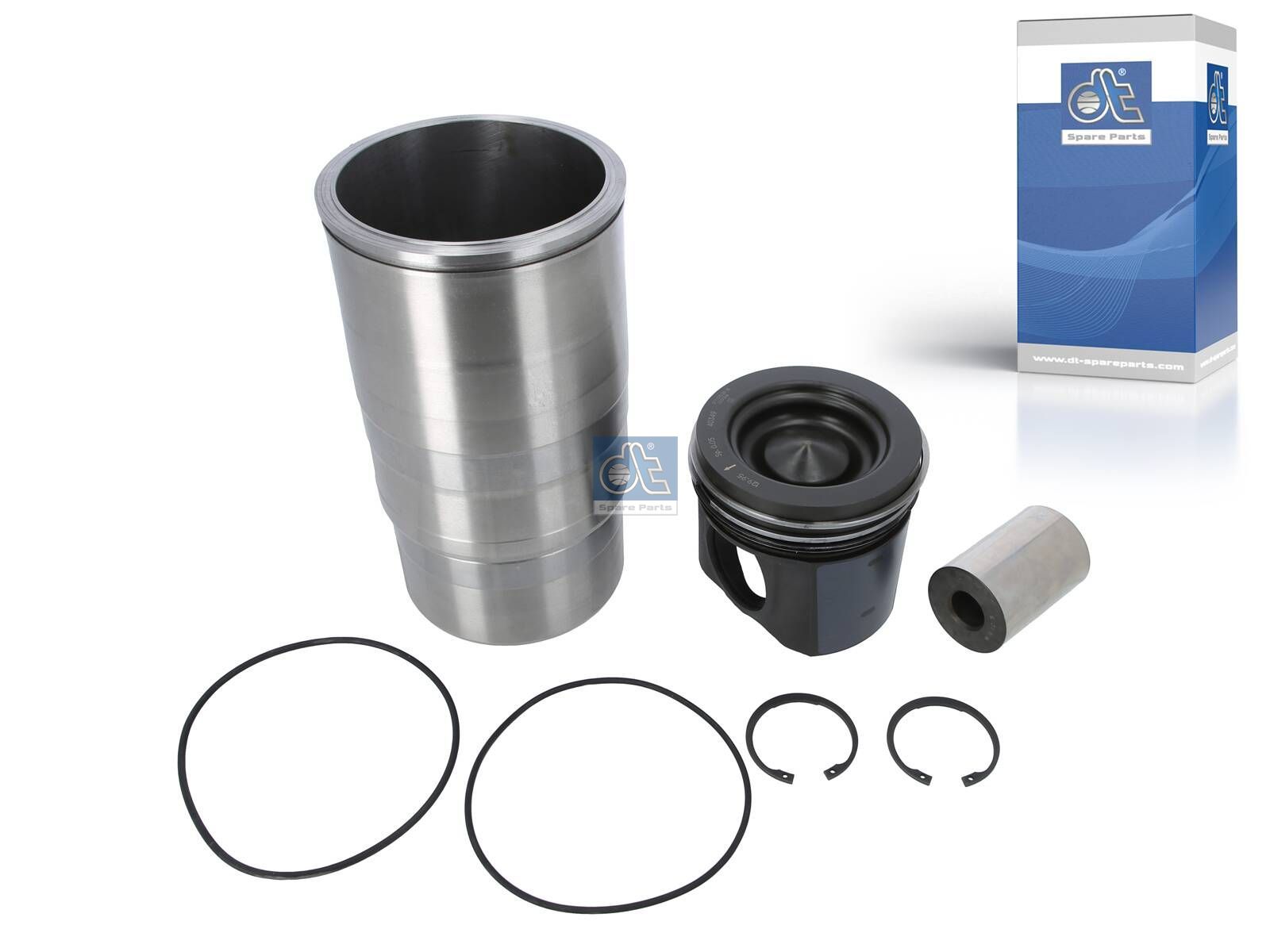 Piston with liner | DT Spare Parts 1.33165