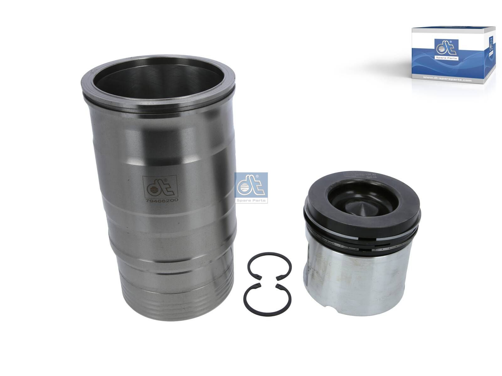 Piston with liner | DT Spare Parts 1.33171