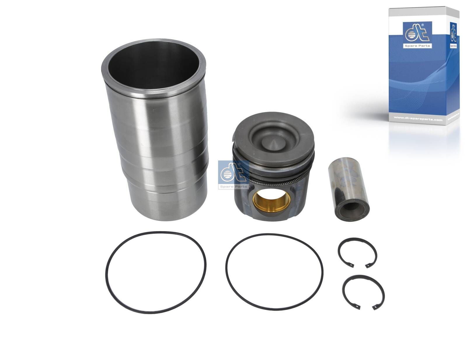 Piston with liner | DT Spare Parts 1.33182