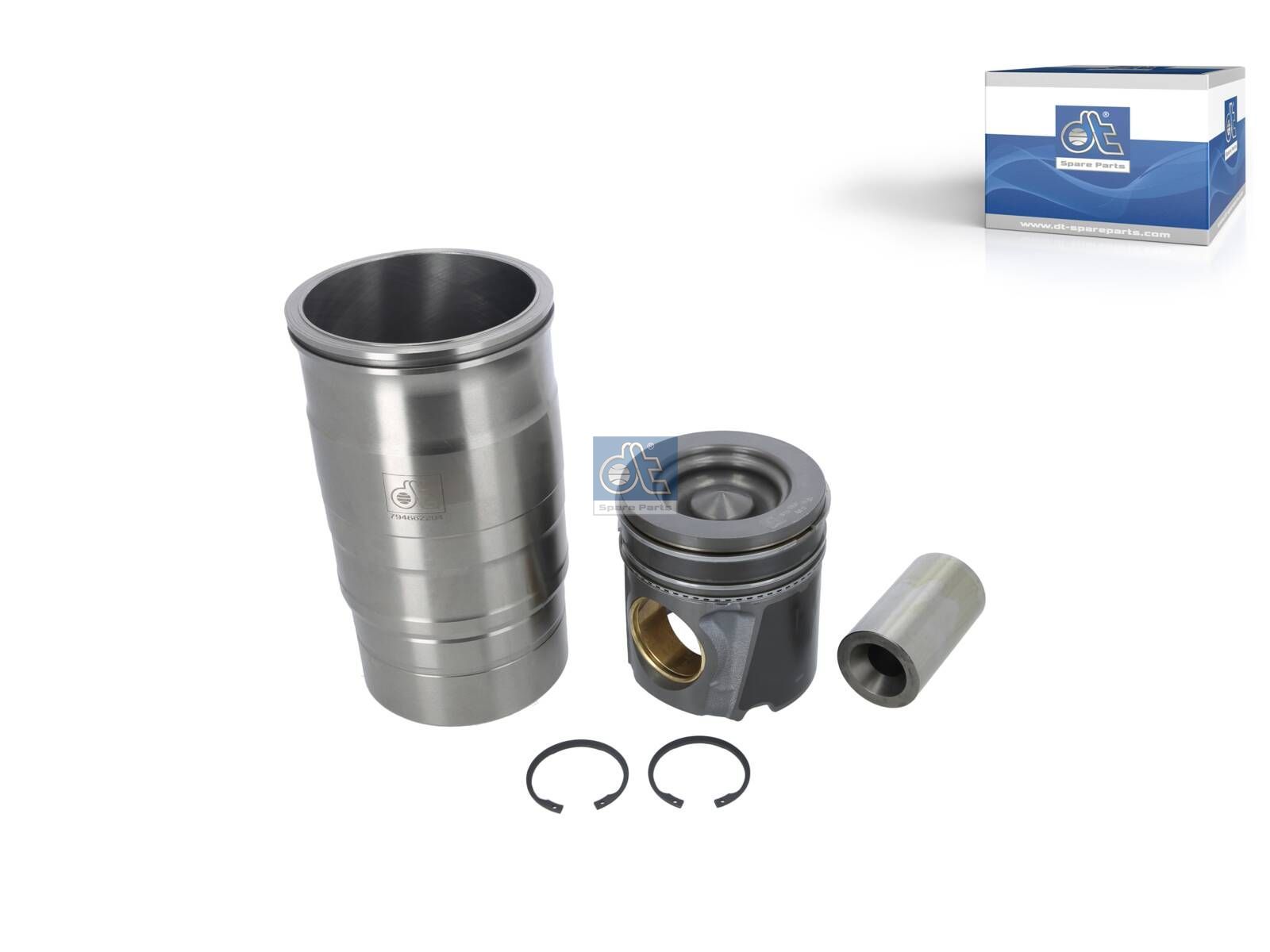 Piston with liner | DT Spare Parts 1.33183
