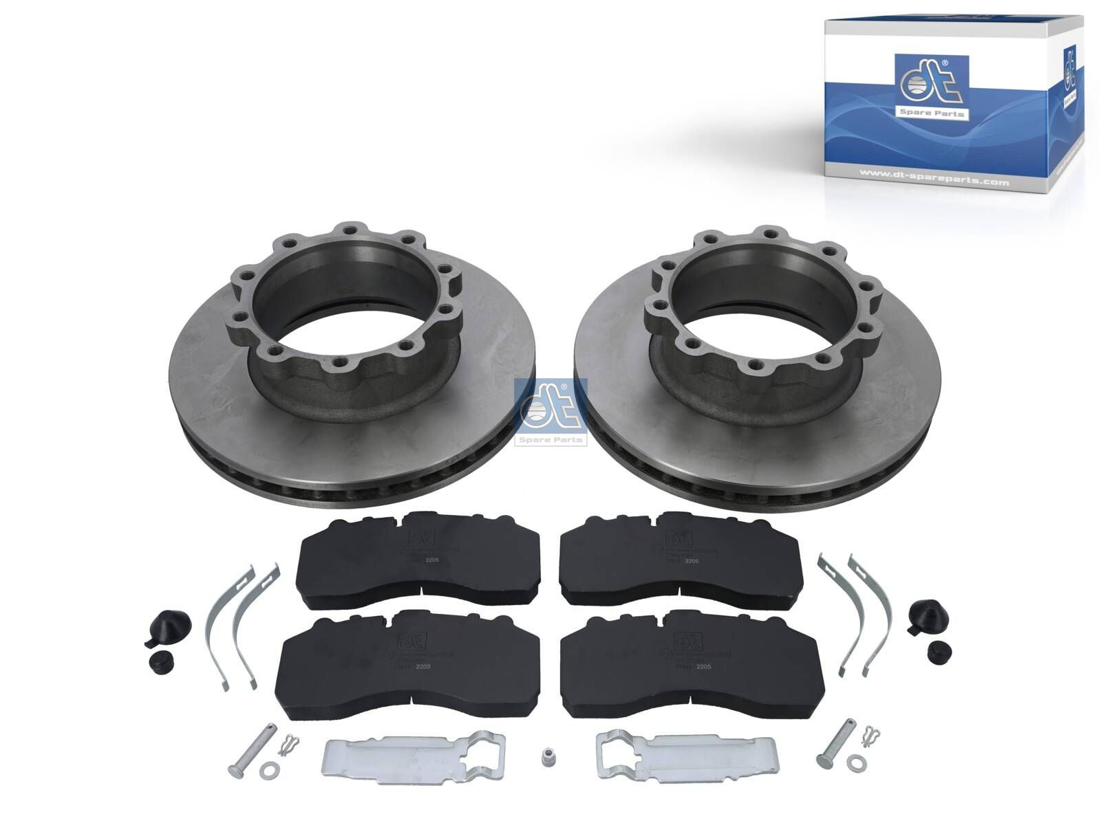 Brake disc kit | DT Spare Parts 1.35035