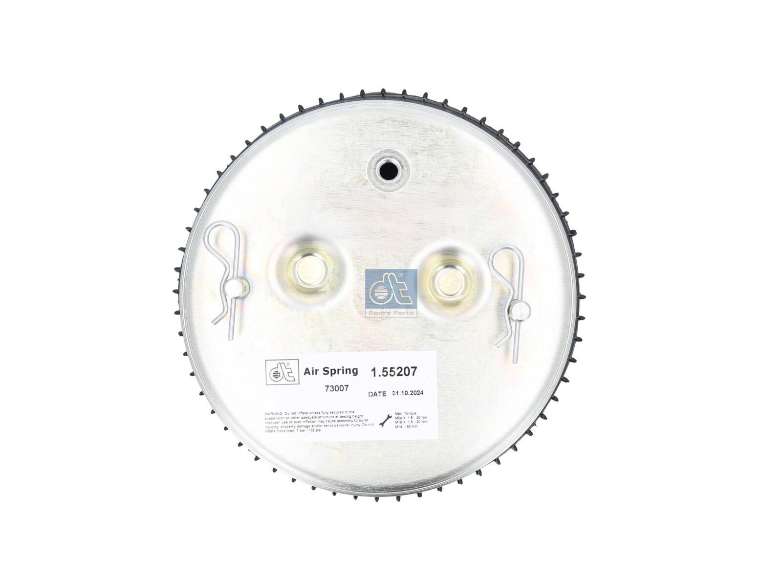 Air spring | DT Spare Parts 1.55207