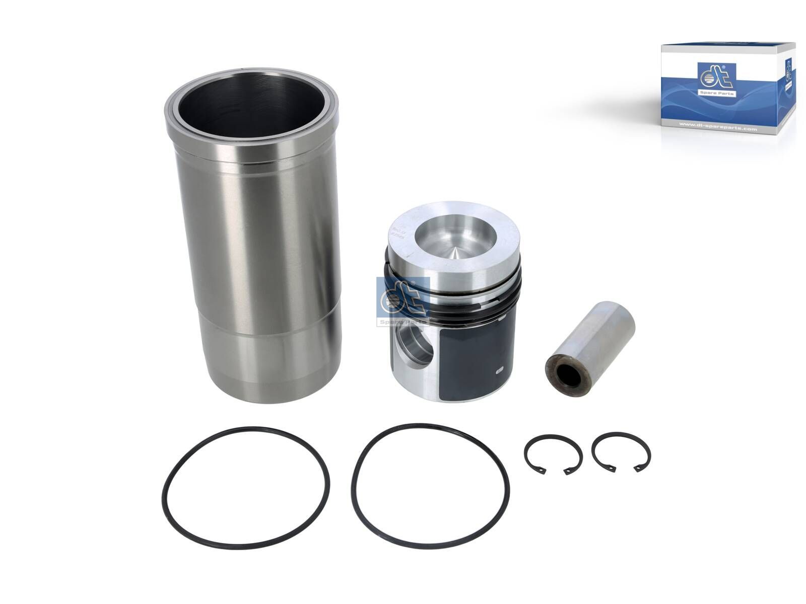 Piston with liner | DT Spare Parts 2.01079