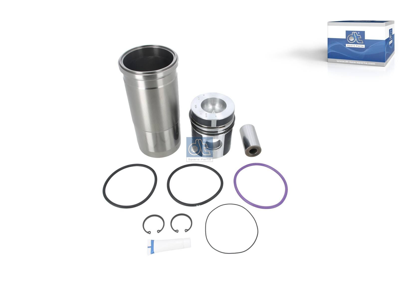 Piston with liner | DT Spare Parts 2.01081