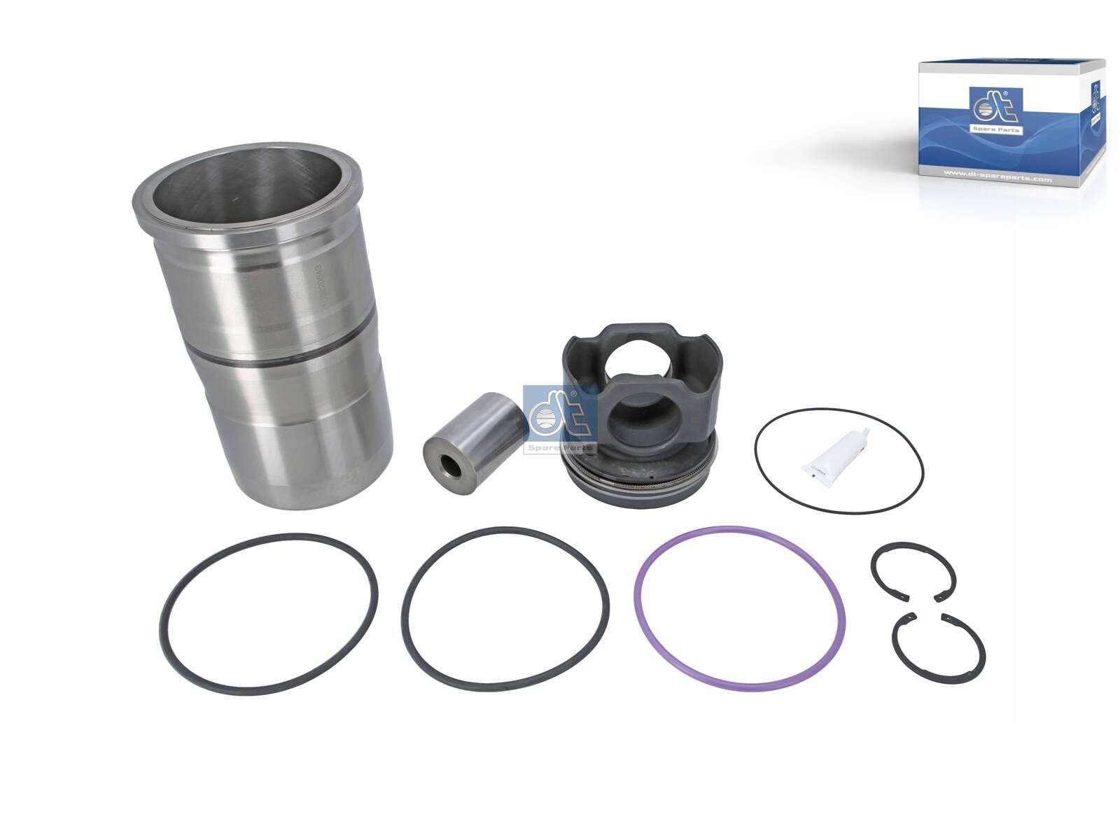 Piston with liner | DT Spare Parts 2.10752