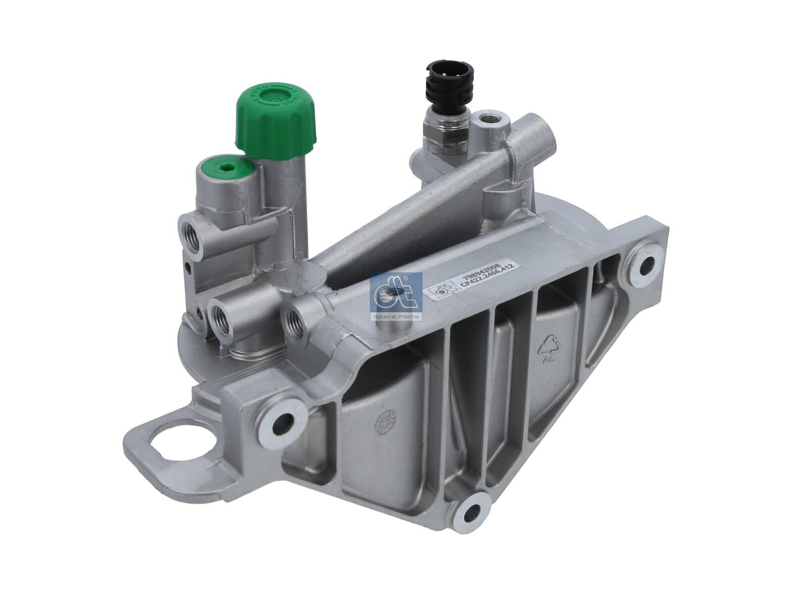 Cabezal de filtro DT Spare Parts 2.12412 Cabezal de filtro filtro de combustible