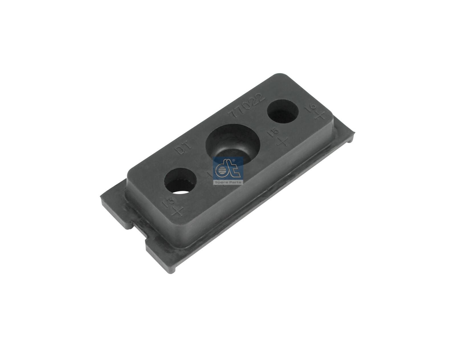 Tope de goma DT Spare Parts 2.15306 Radiador de tope de goma