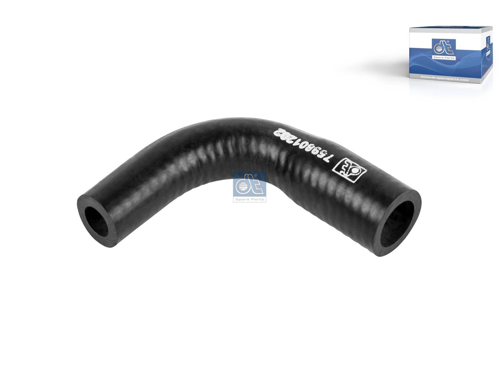 Manguera de radiador DT Spare Parts 2.15706 Manguera de radiador d1: 9,8 mm d2: 15,5 mm
