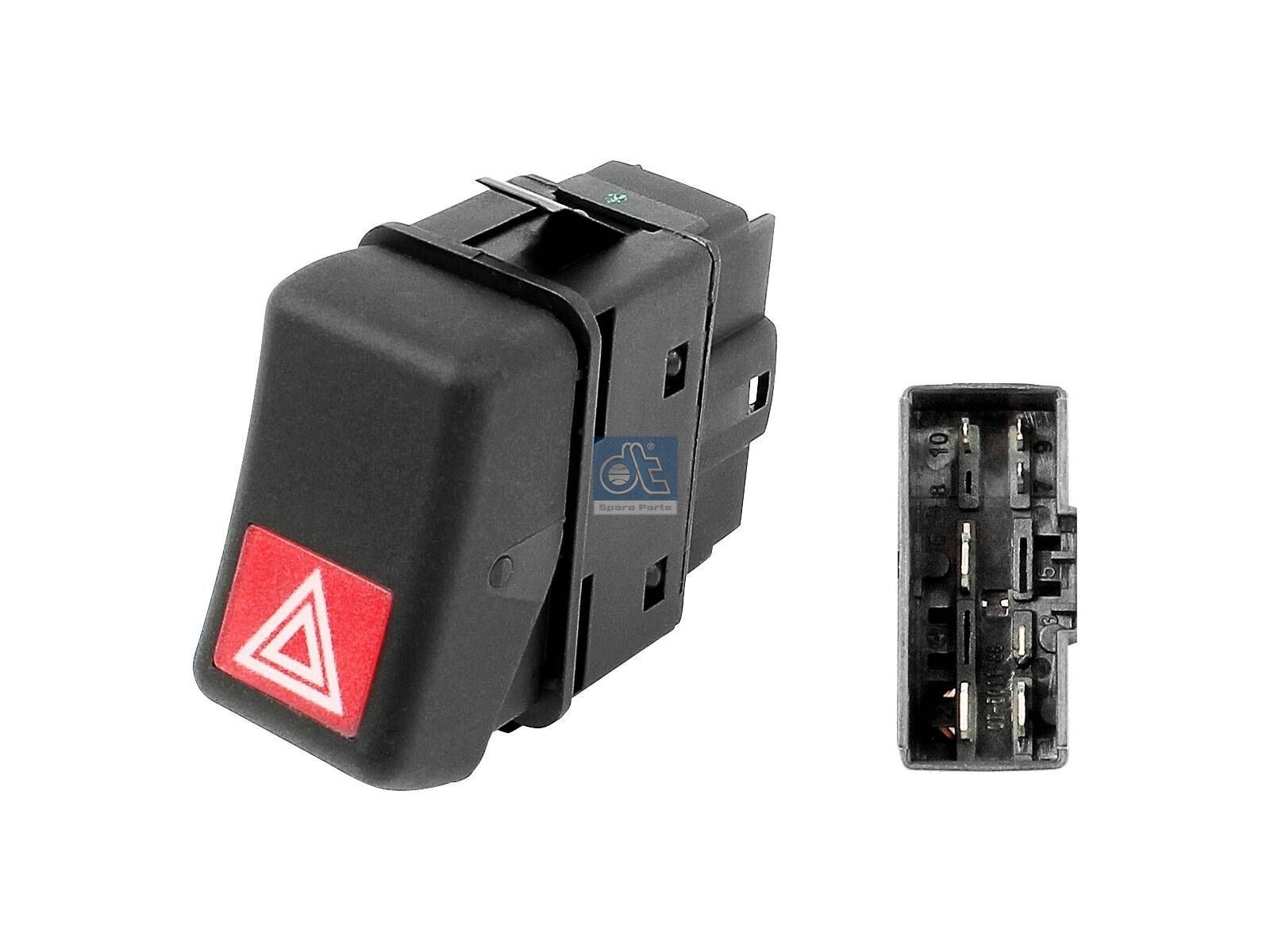 Hazard warning switch | DT Spare Parts 2.25305