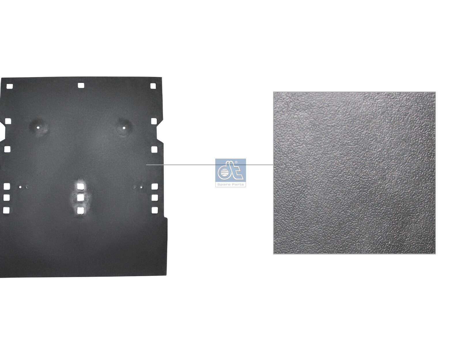 Splash guard | DT Spare Parts 2.71140