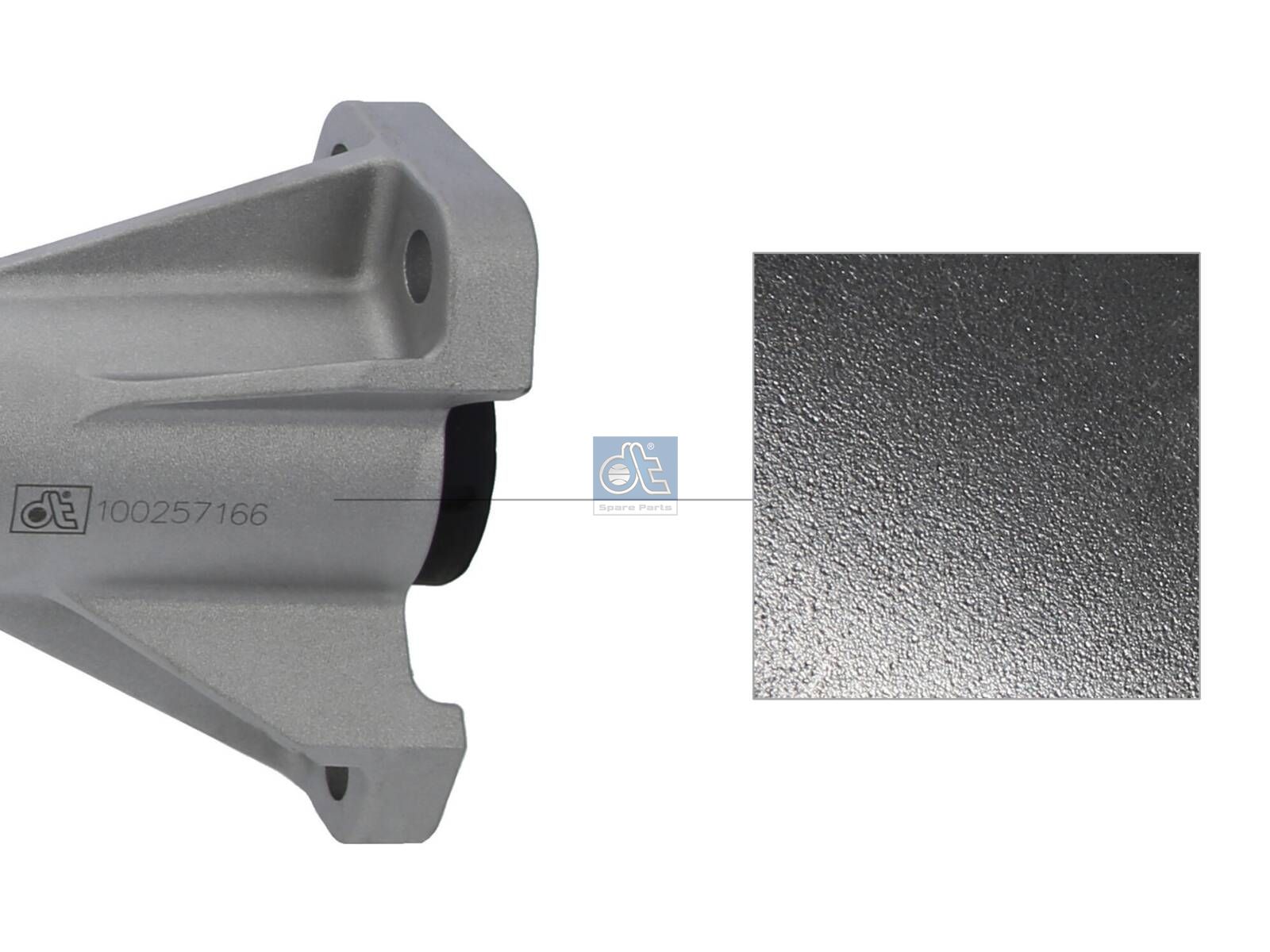 Soporte de guardabarros DT Spare Parts 2.71183 Soporte de guardabarros L: 673 mm