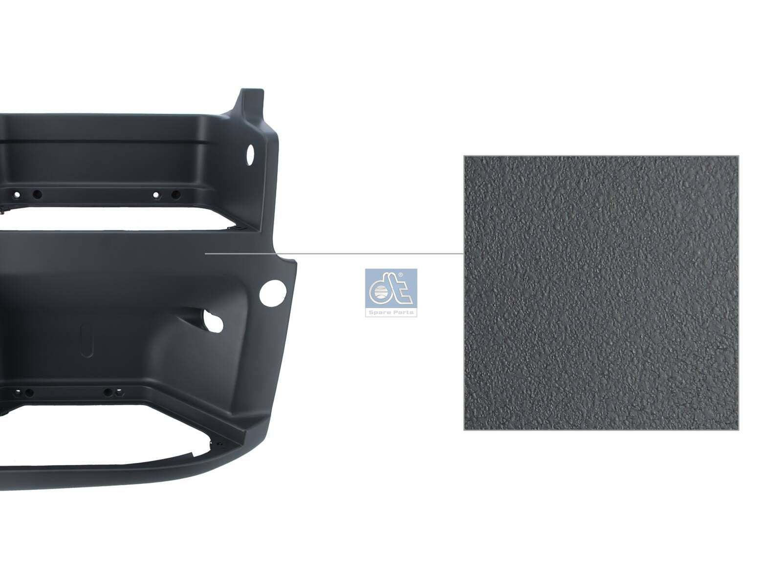Caja de paso DT Spare Parts 2.71366 Caja de paso derecha