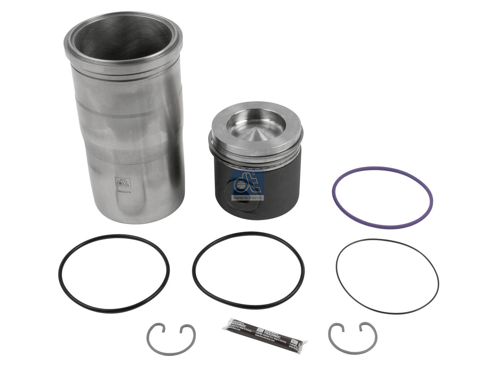 Piston with liner | DT Spare Parts 2.90078