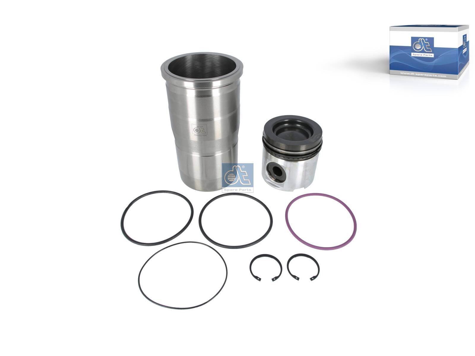 Piston with liner | DT Spare Parts 2.90100SP