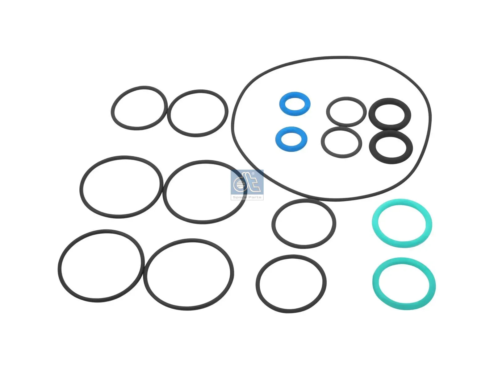 Gasket kit, oil cooler DT Spare Parts 2.91304