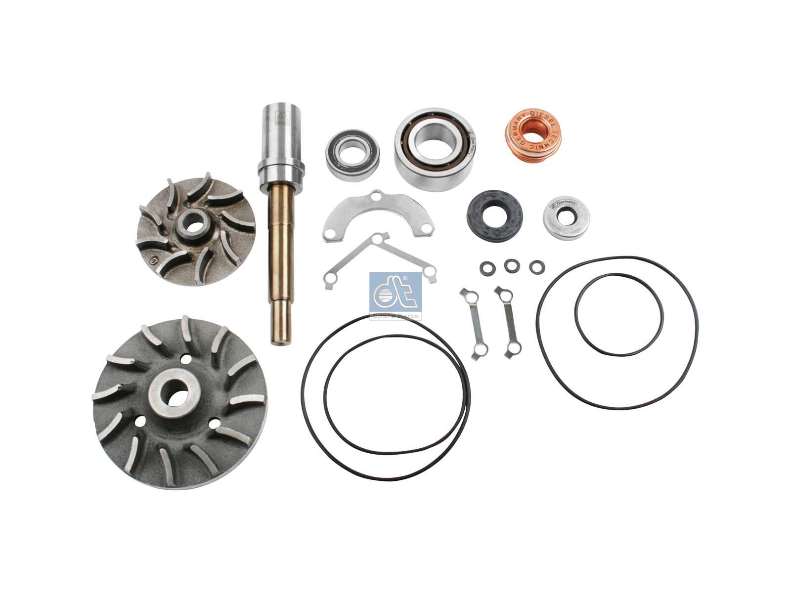 Kit de reparación DT Spare Parts 2.91519 Kit de reparación bomba de agua D: 89 mm DI: 119 mm