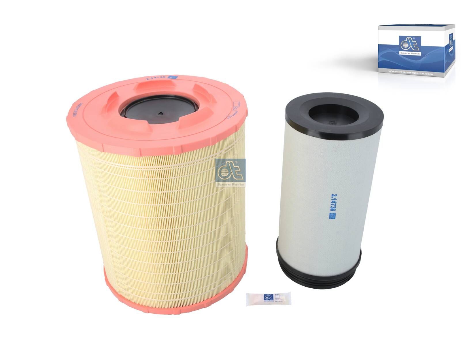 Kit de filtro de aire DT Spare Parts 2.91808 Kit de filtro de aire