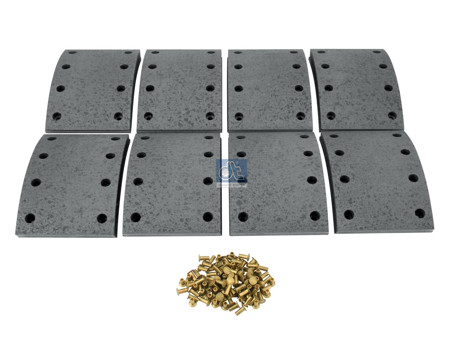 Drum brake lining kit | DT Spare Parts 2.94050