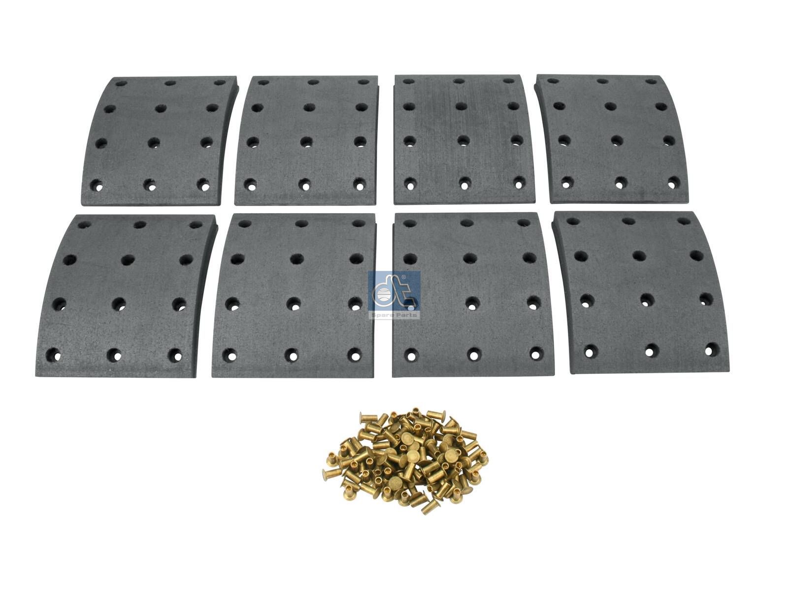 Drum brake lining kit | DT Spare Parts 2.94052