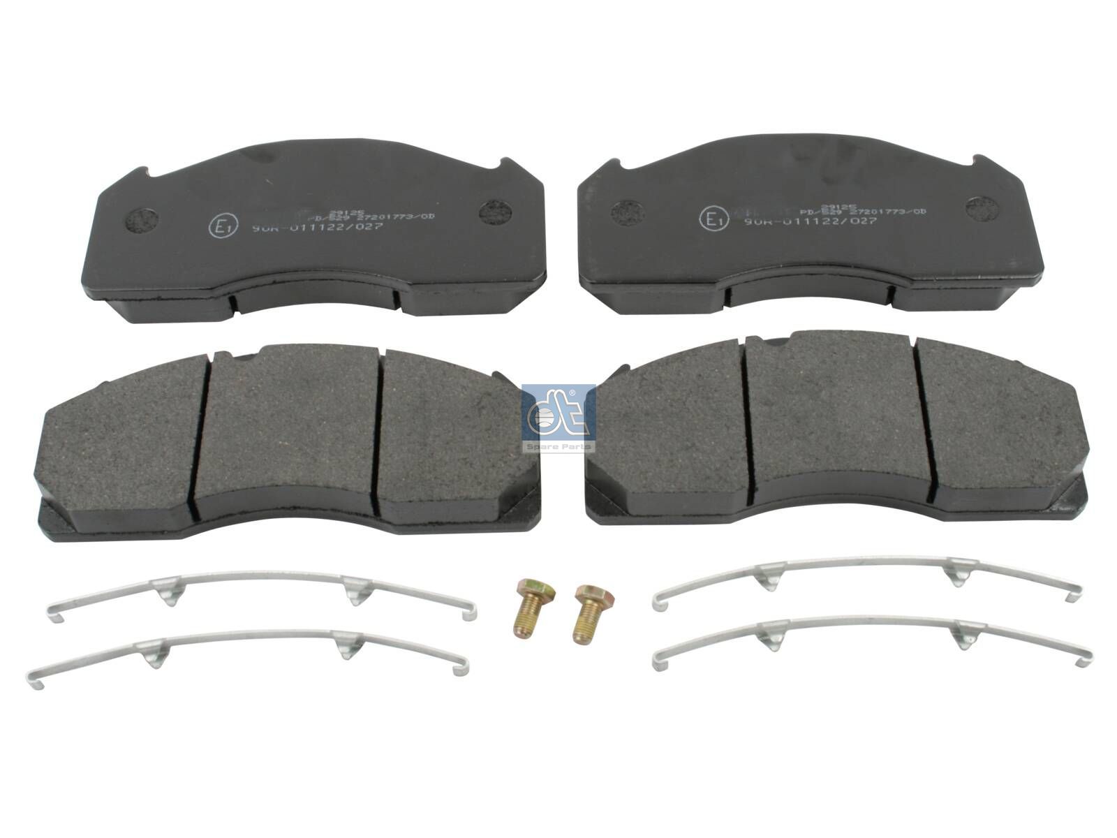 Disc brake pad kit | DT Spare Parts 2.94071