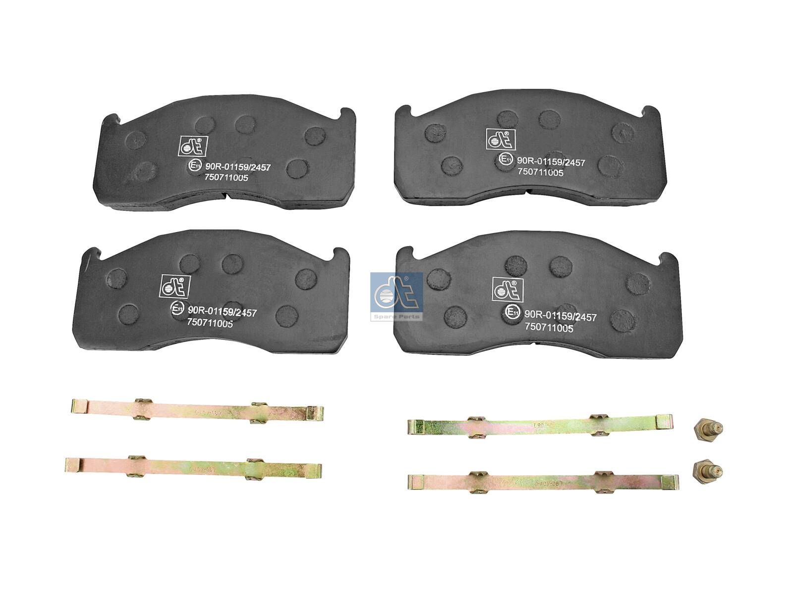 Disc brake pad kit | DT Spare Parts 2.94073