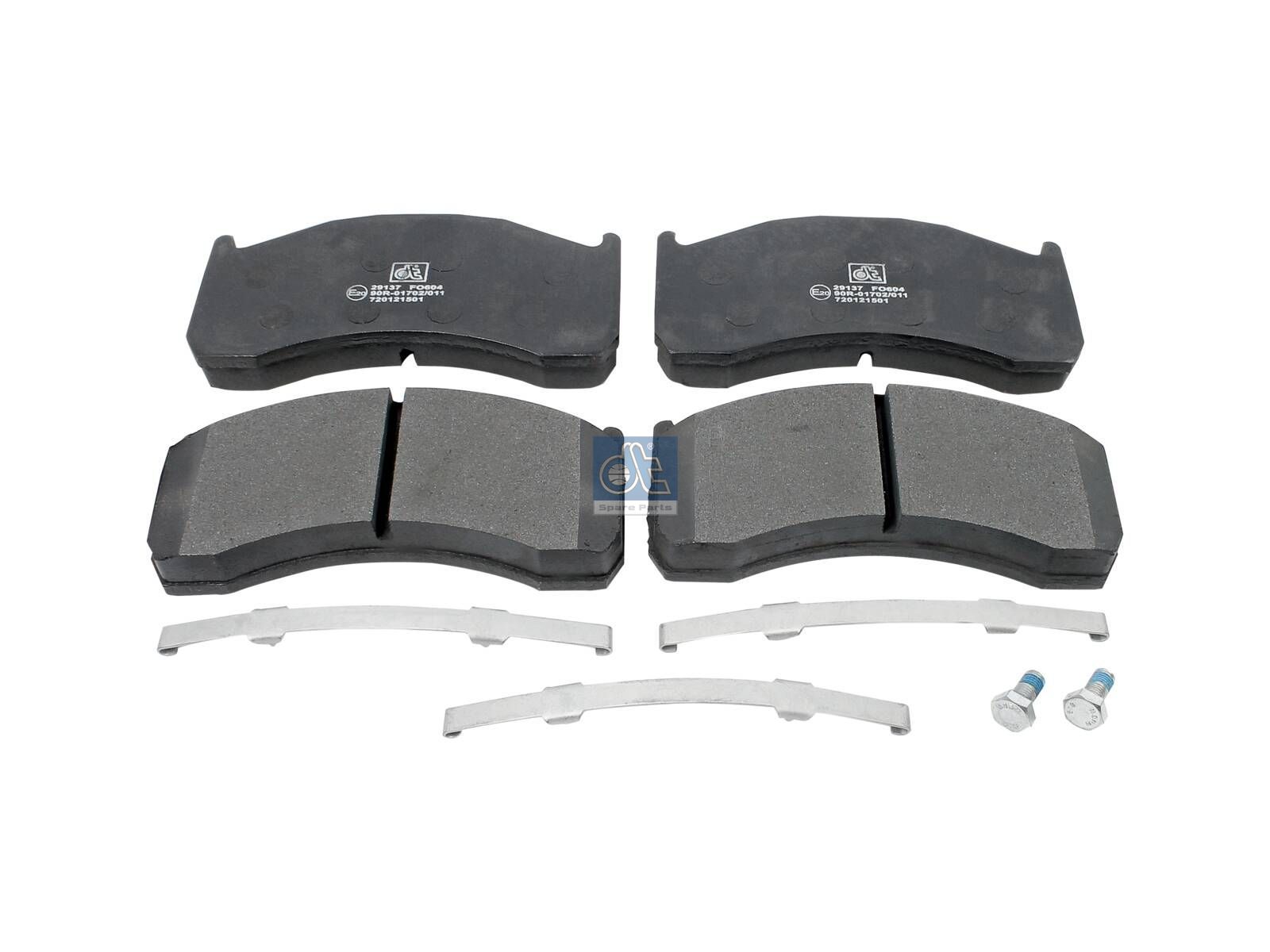 Disc brake pad kit | DT Spare Parts 2.94074