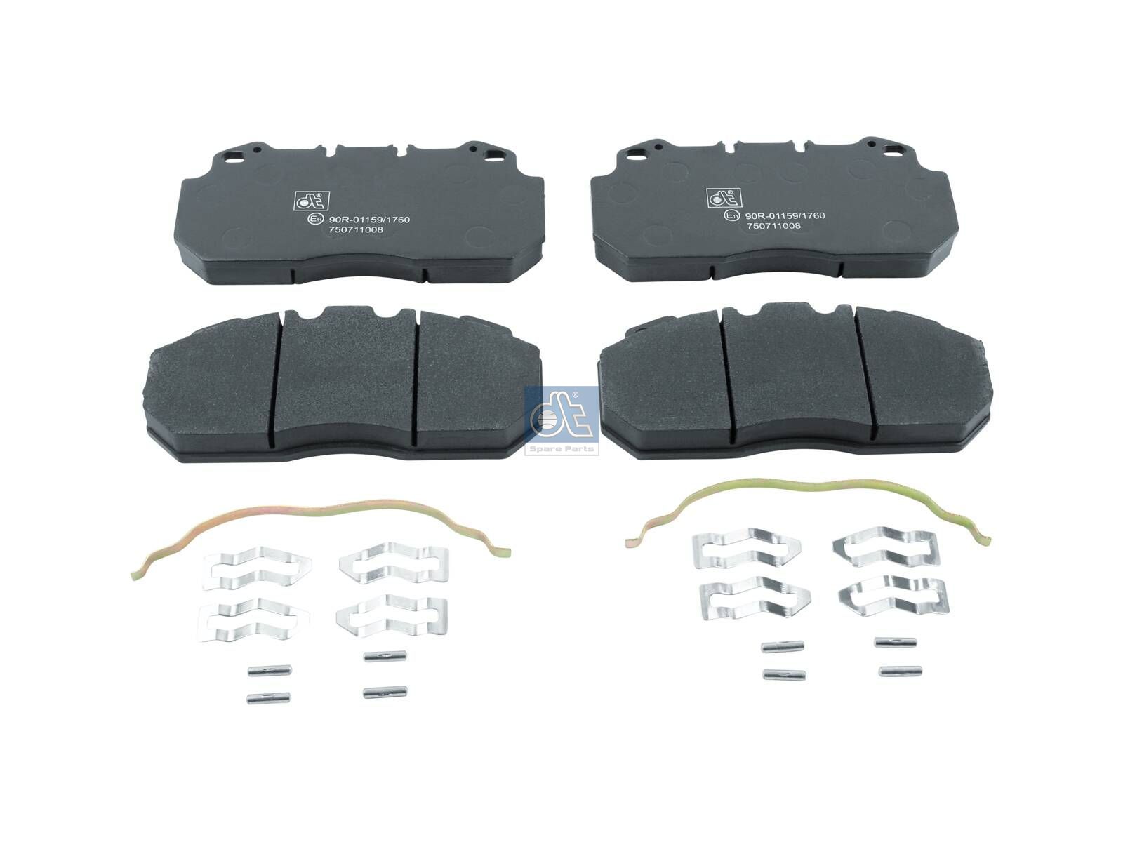 Disc brake pad kit | DT Spare Parts 2.94098