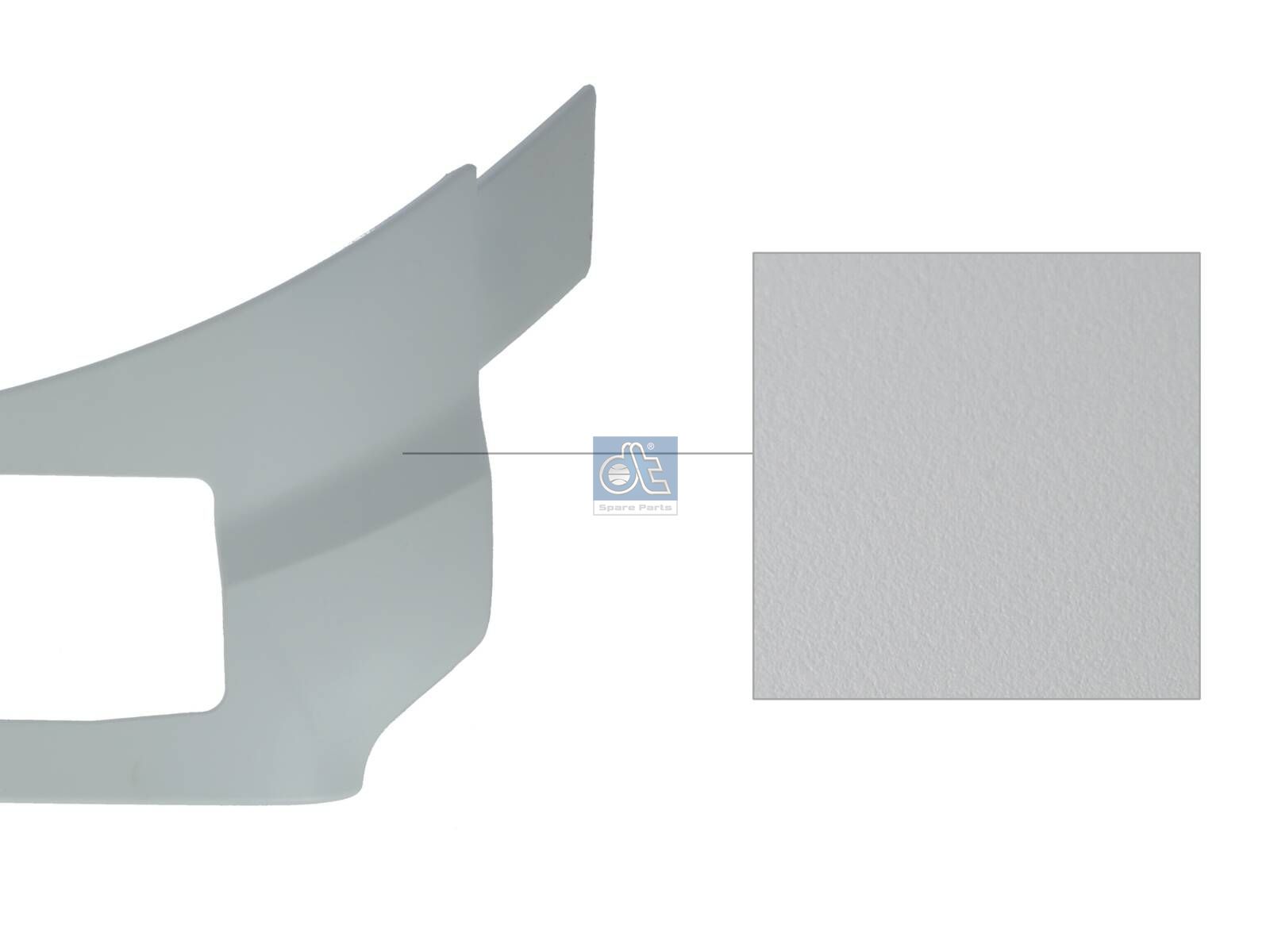 Fender trim plate | DT Spare Parts 3.00133