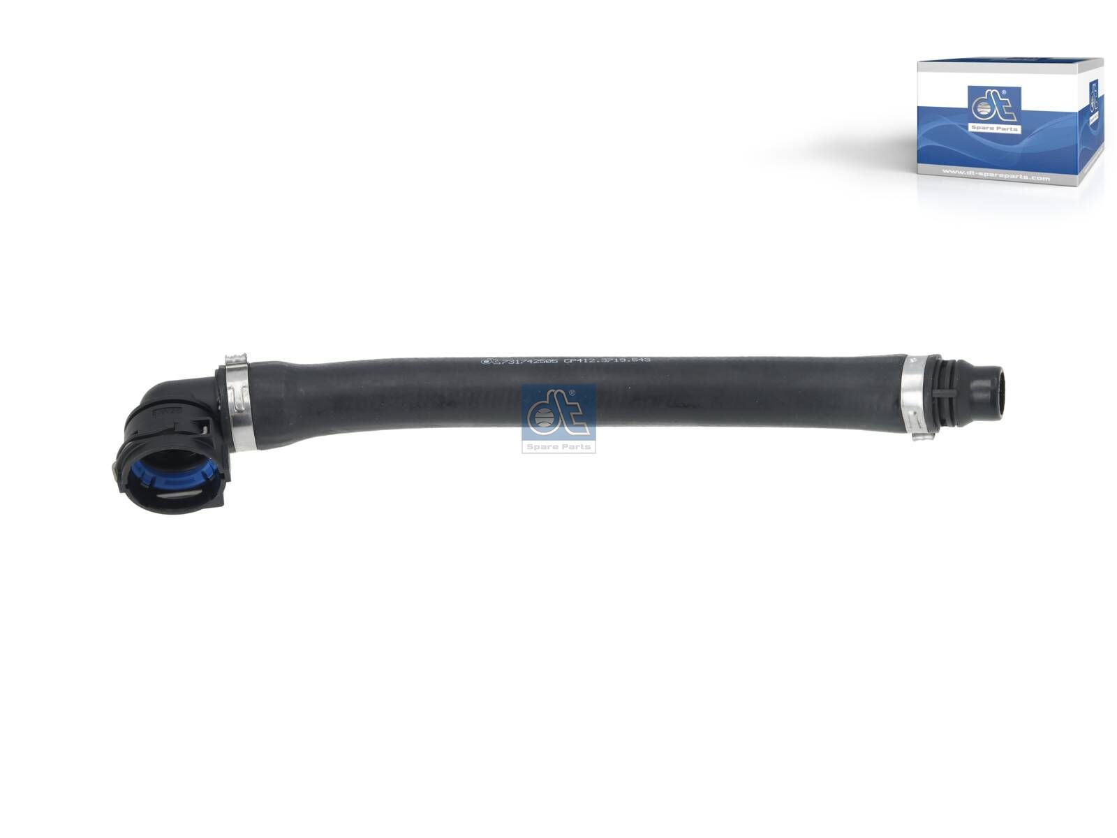 Radiator hose | DT Spare Parts 3.16543