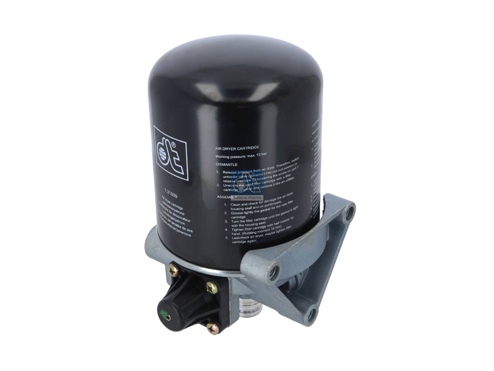 Air dryer | DT Spare Parts 3.71010