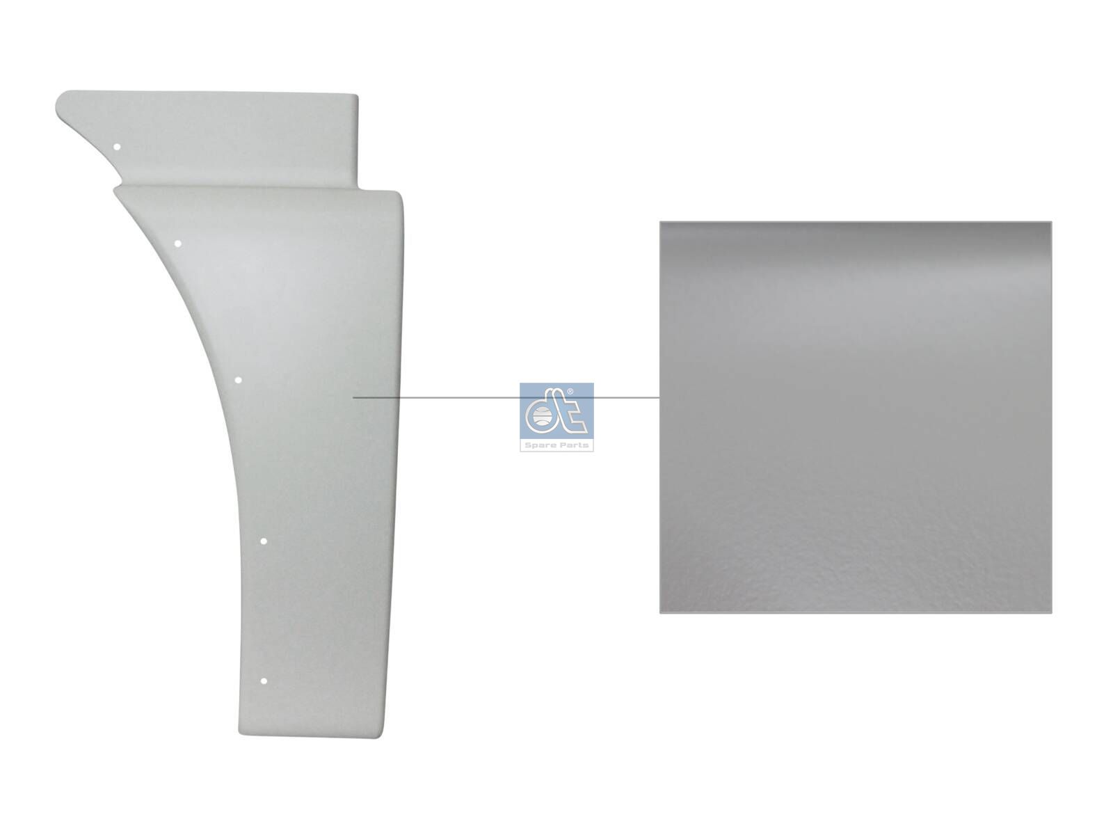 Fender trim plate | DT Spare Parts 3.80341