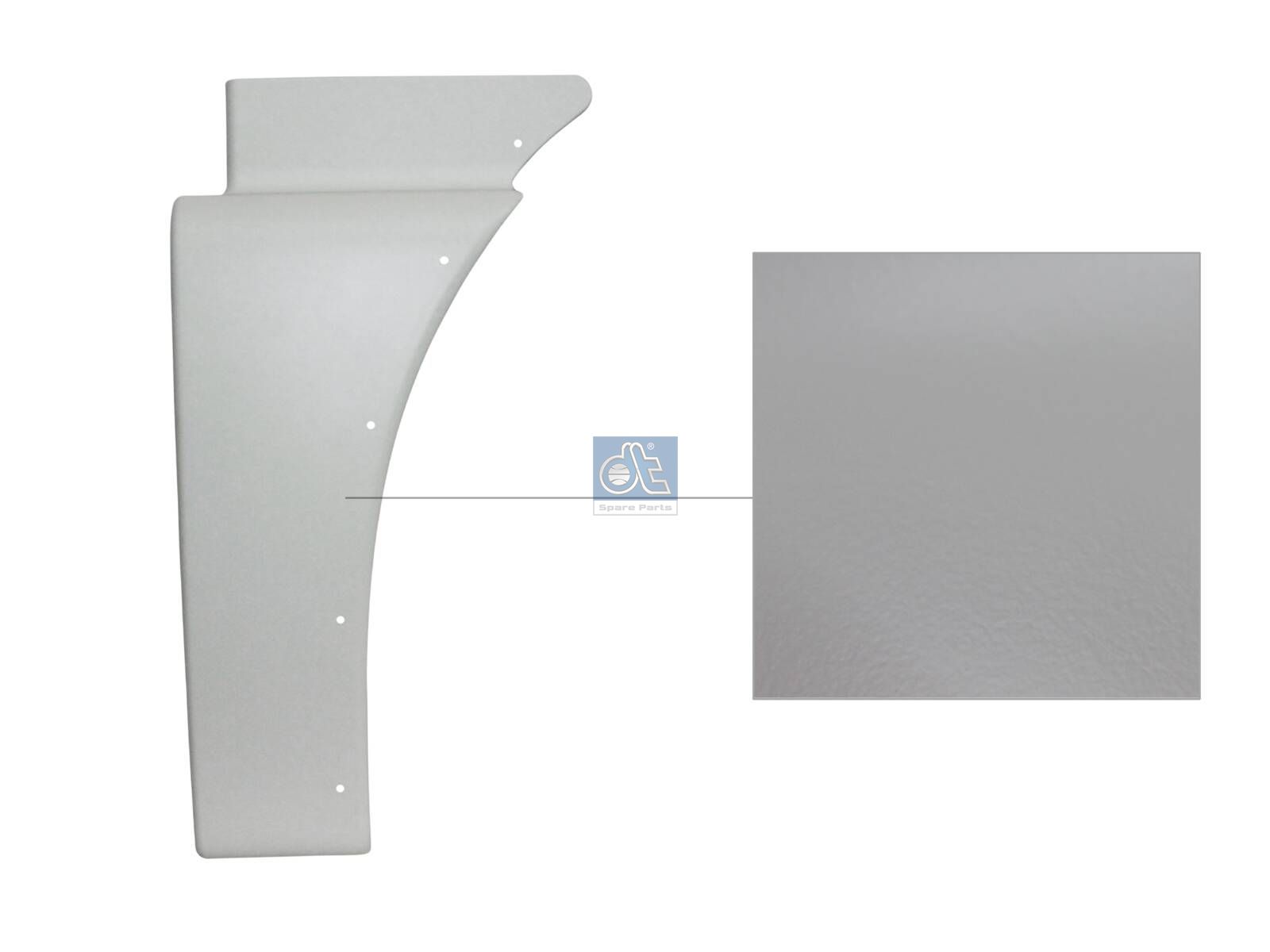 Fender trim plate | DT Spare Parts 3.80342