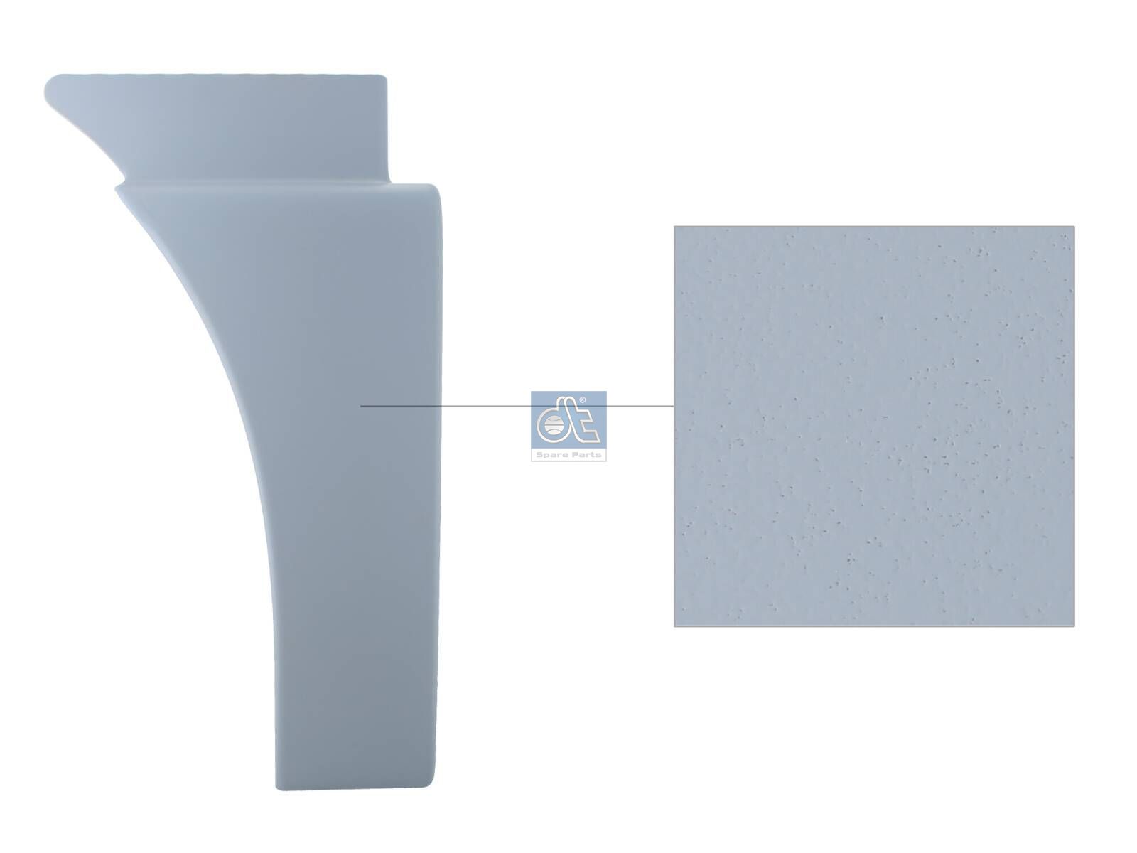 Fender trim plate | DT Spare Parts 3.80350