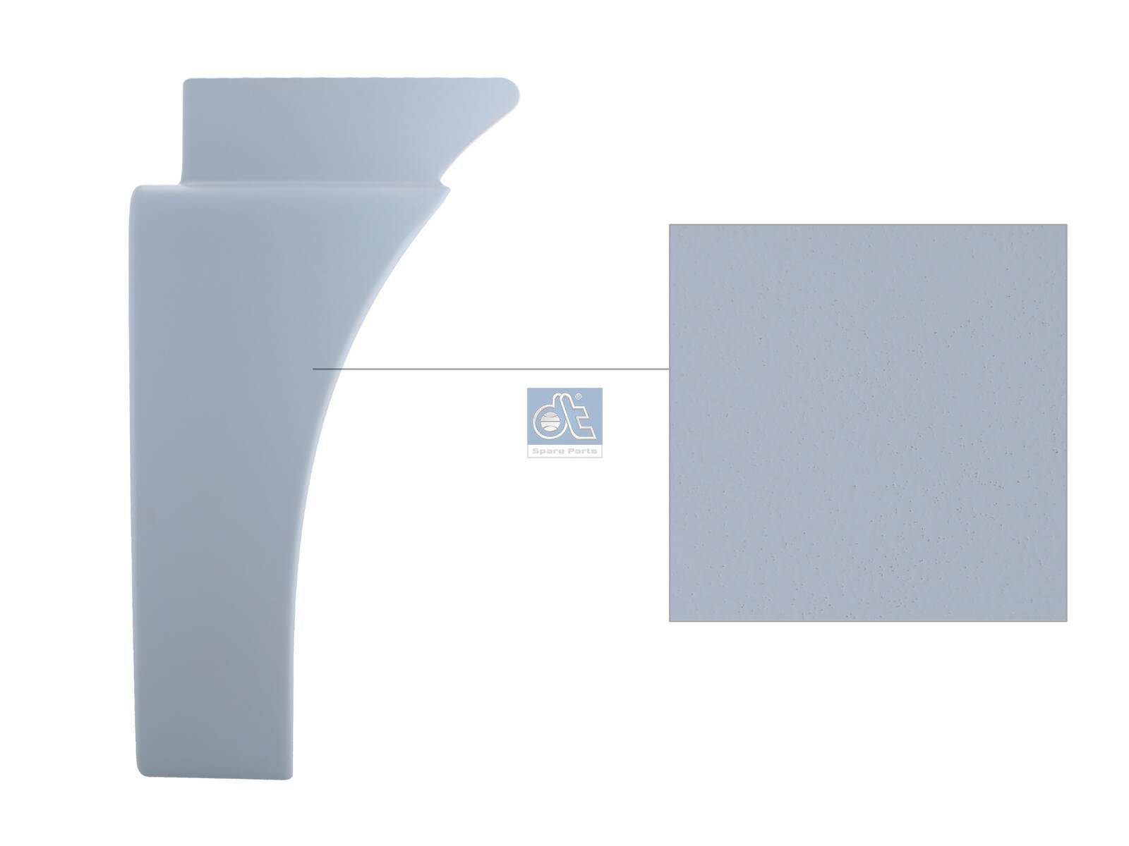 Fender trim plate | DT Spare Parts 3.80351