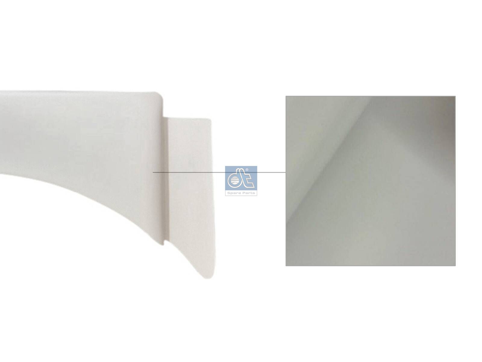 Fender trim plate | DT Spare Parts 3.80353