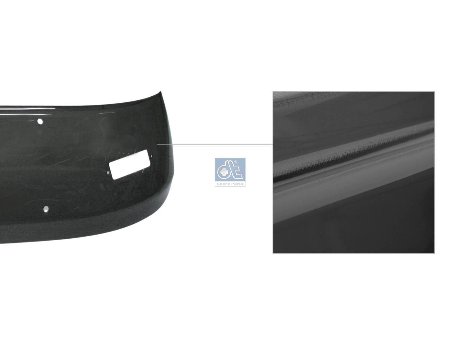 Sun visor | DT Spare Parts 3.80400