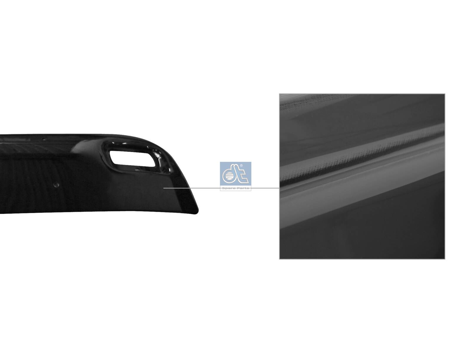 Sun visor | DT Spare Parts 3.80416