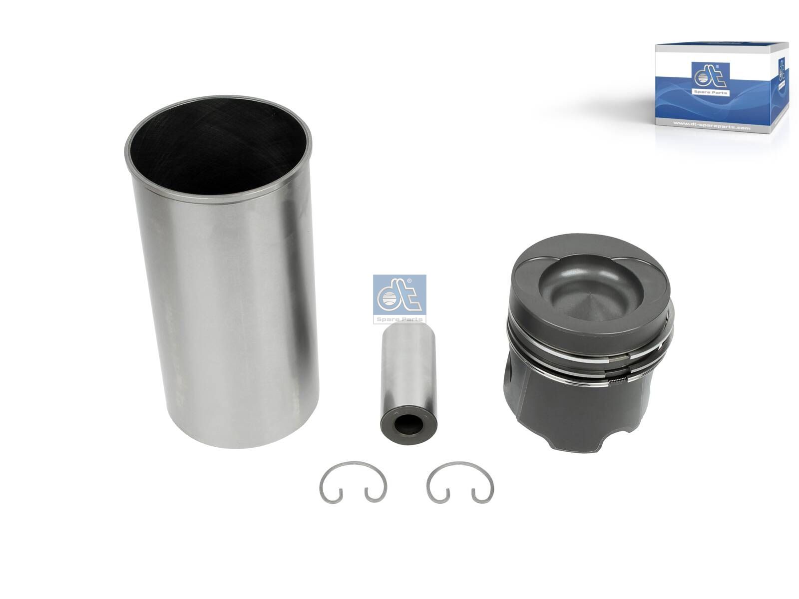 Piston with liner | DT Spare Parts 3.90131