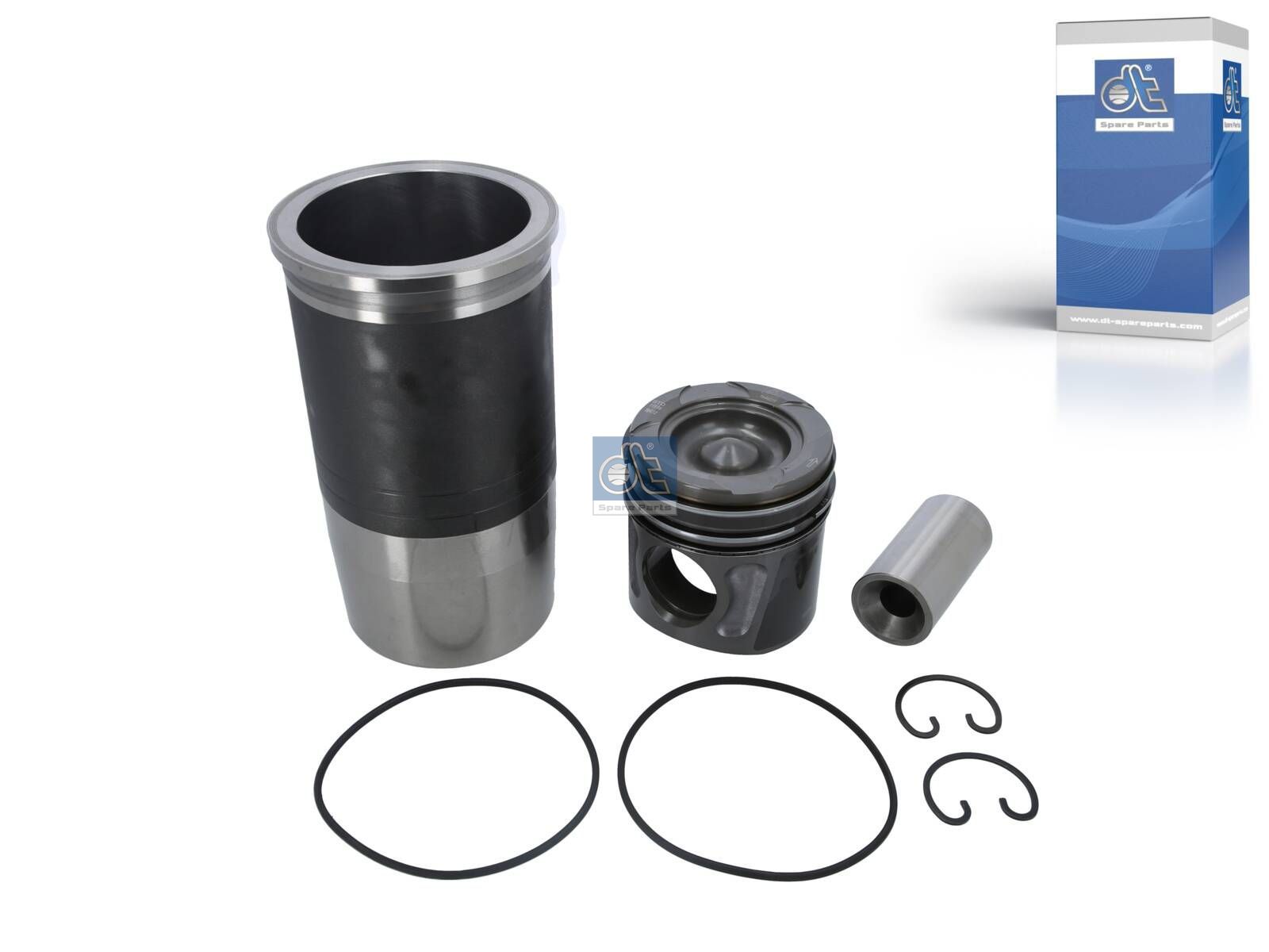 Piston with liner | DT Spare Parts 3.90133