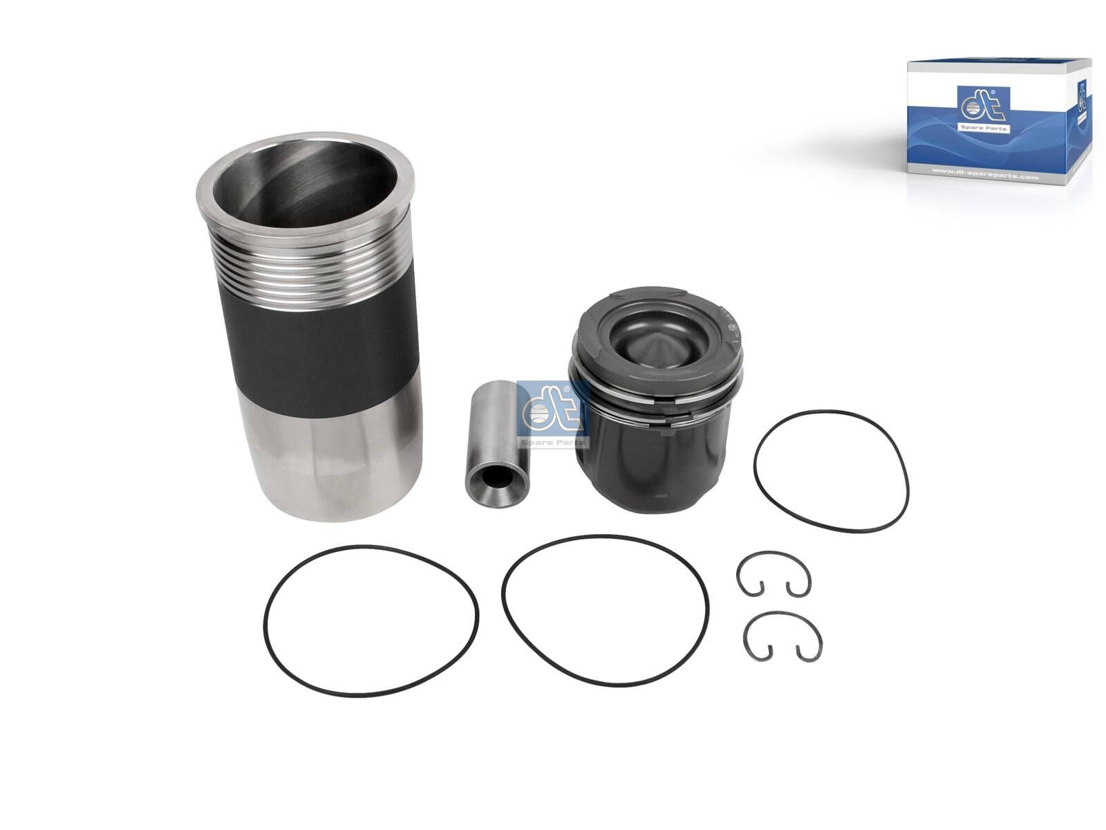 Piston with liner | DT Spare Parts 3.90134