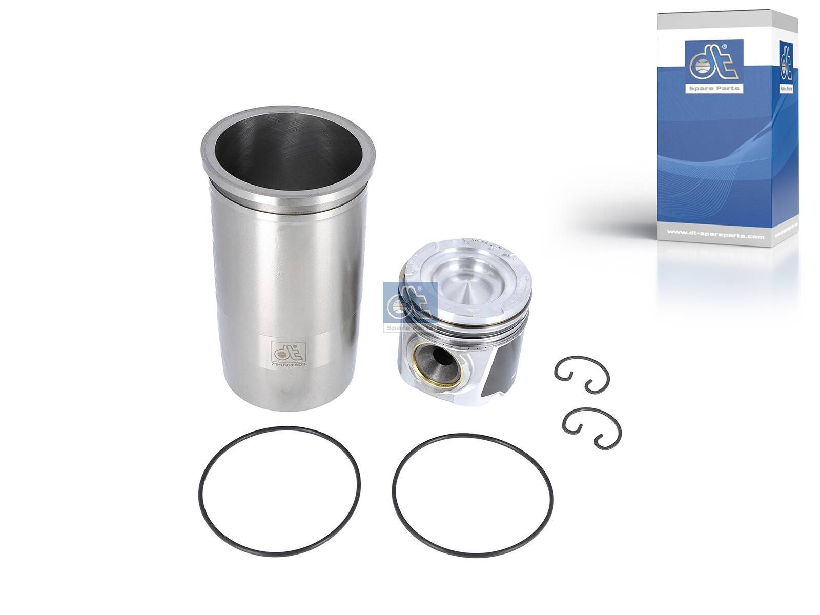 Piston with liner | DT Spare Parts 3.90136