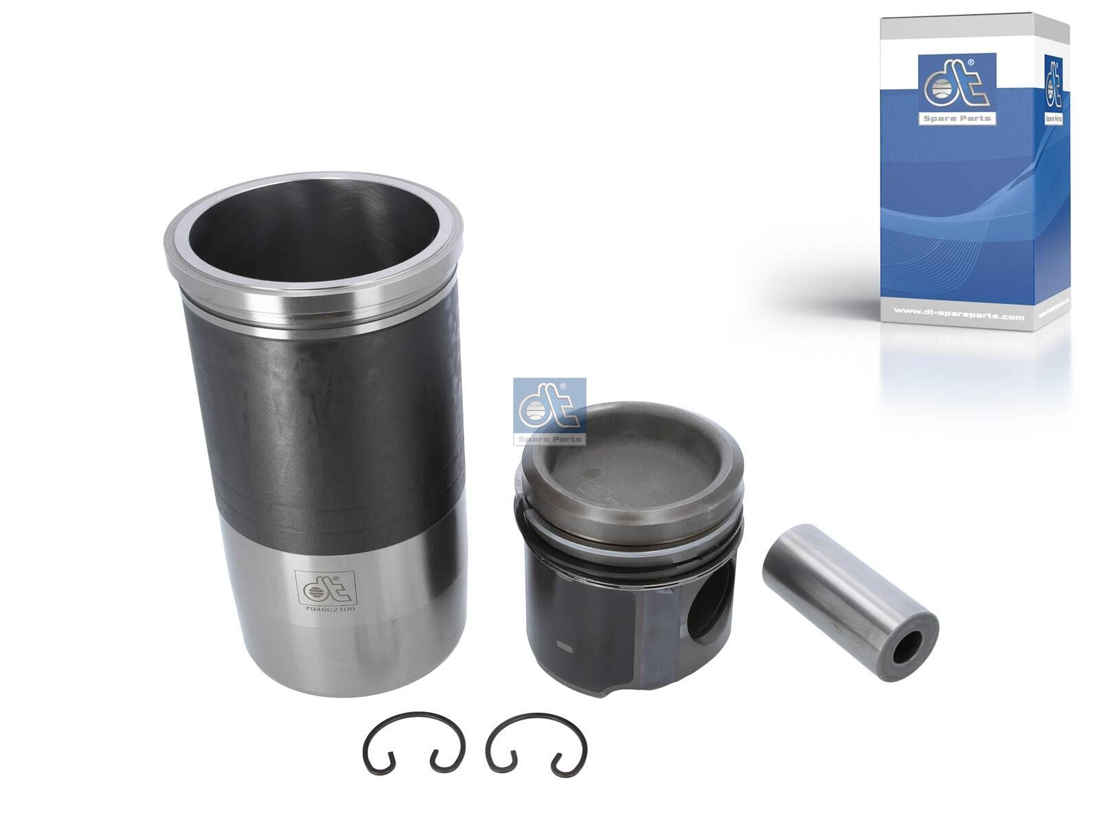 Piston with liner | DT Spare Parts 3.90138
