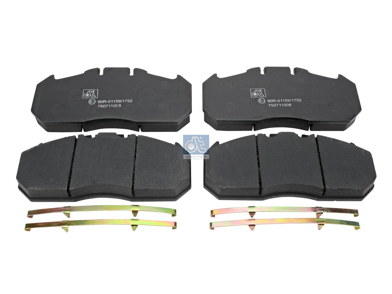 Disc brake pad kit | DT Spare Parts 3.96400